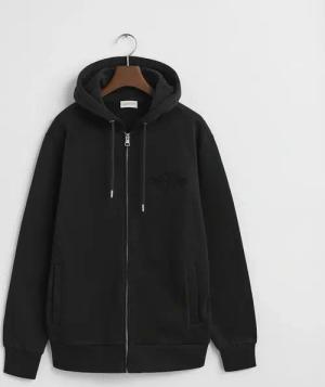 Gant Kapuzensweatjacke "TONAL SHIELD FULL ZIP" Sweatjacke, regular fit