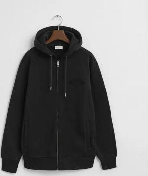 Gant Kapuzensweatjacke TONAL SHIELD FULL ZIP Sweatjacke, regular fit
