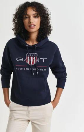 Gant Kapuzensweatshirt ARCHIVE SHIELD HOODIE Mit Kapuze mit Kordelzug