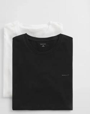 Gant Kurzarmshirt "C-NECK T-SHIRT 2-PACK" Mit Rundhalsausschnitt