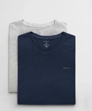 Gant Kurzarmshirt "C-NECK T-SHIRT 2-PACK" Mit Rundhalsausschnitt