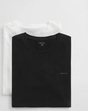 Gant Kurzarmshirt C-NECK T-SHIRT 2-PACK Mit Rundhalsausschnitt