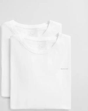 Gant Kurzarmshirt C-NECK T-SHIRT 2-PACK Mit Rundhalsausschnitt