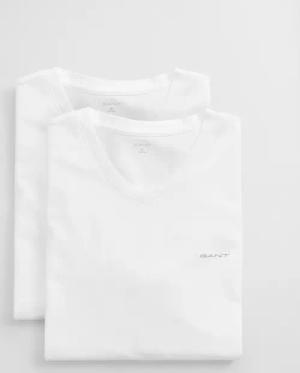 Gant Kurzarmshirt "V-NECK T-SHIRT 2-PACK" Mit V-Ausschnitt