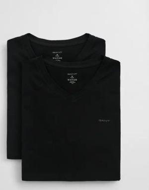 Gant Kurzarmshirt V-NECK T-SHIRT 2-PACK Mit V-Ausschnitt