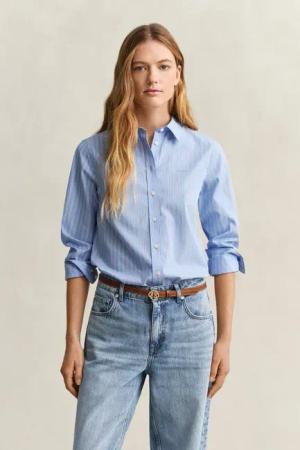 Gant Langarmbluse REGULAR CLASSIC POPLIN STRIPE
