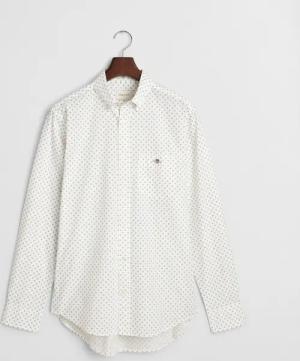 Gant Langarmhemd "REG MICRO PRINT SHIRT" mit modischem Muster