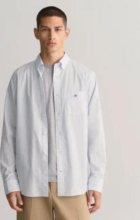 Gant Langarmhemd REG POPLIN STRIPE SHIRT