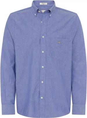 Gant Langarmhemd Regular Fit Popeline Hemd leicht strapazierfähig pflegeleicht mit Label Stickerei auf der Brusttasche