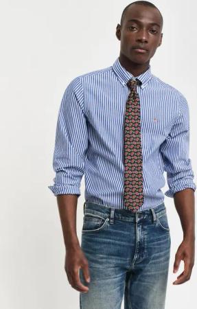 Gant Langarmhemd SLIM POPLIN STRIPE SHIRT