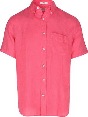 GANT Leinenhemd Regular Fit rot | S