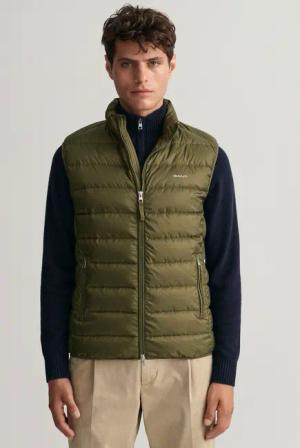 Gant "LIGHT GILET" im Streifen-Stepp-Look