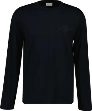 Gant Longsleeve TONAL SHIELD basic, Rundhals, regular fit, unifarben