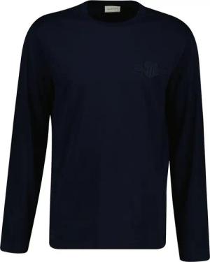 Gant Longsleeve TONAL SHIELD basic, Rundhals, regular fit, unifarben