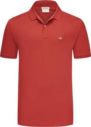 Gant Piqué-Poloshirt mit Logo-Stickerei
