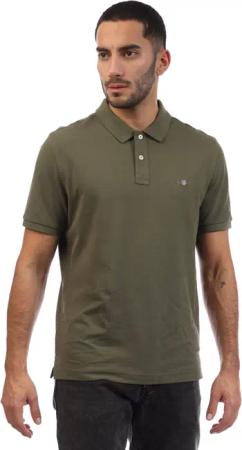 Gant - Poloshirt für Herren, Piqué, Regulär (Grün)