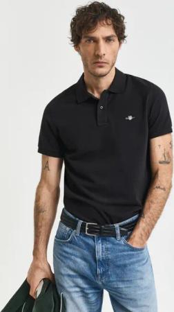 Gant Poloshirt SLIM SHIELD SS PIQUE POLO mit Logostickerei auf der Brust