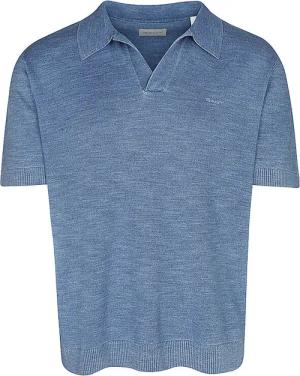 GANT Poloshirt SUNFADED blau | M