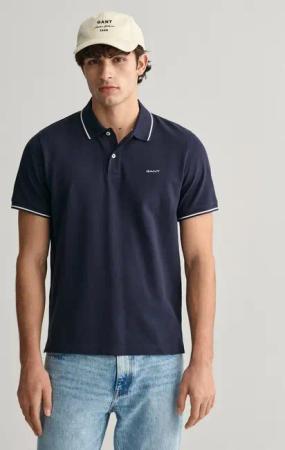Gant Poloshirt TIPPING SS PIQUE POLO