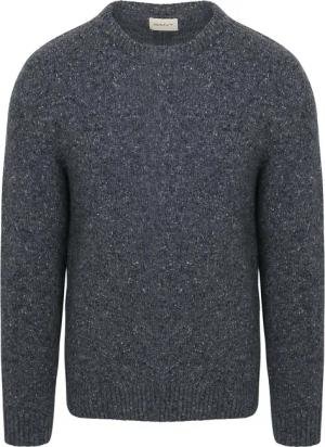 Gant Pullover Wool Blend Anthrazit - Größe L