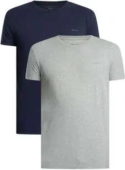 Gant  Pyjamas/ Nachthemden 2er-Pack Lounge-T-Shirts mit Rundhalsausschnitt