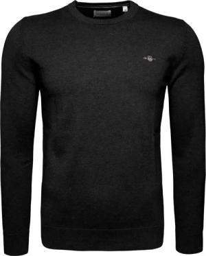 Gant Rundhalspullover Classic Cotton C-Neck Herren Hoodie, Sweatshirt, Pulli, Strickpullover, Hoody