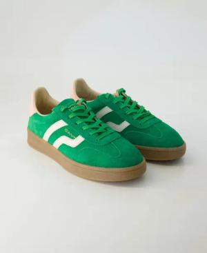 Gant Schuhe - Cuzima Leder und Veloursleder (Grün, Gr. 39)