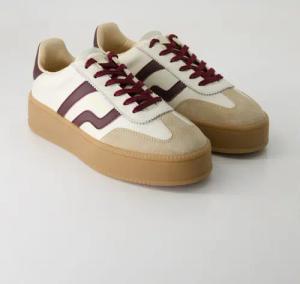 Gant Schuhe - Cuzmani Leder und Veloursleder (Beige, Gr. 41)