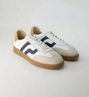 Gant Schuhe - Cuzmo Leder und Veloursleder (Beige, Gr. 43)