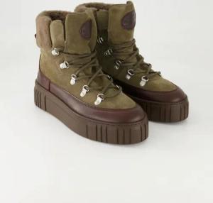 Gant Schuhe - Snowmont Mid Boot Veloursleder (Grün, Gr. 38)