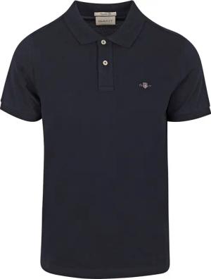 Gant Shield Piqué Poloshirt Navy - Größe 4XL