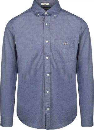 Gant Shirt Oxford Blau - Größe XXL