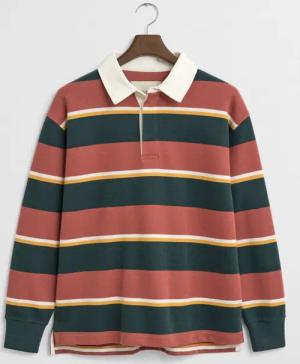 Gant Softes Rugby-Poloshirt mit breiten Streifen