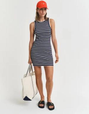 Gant Sommerkleid STRIPED TANK JERSEY DRESS ohne Ärmel