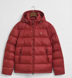 Gant Steppjacke "ACTIVE CLOUD JACKET" mit Kapuze regular fit, abnehmbare Kapuze, 2-Wege-Reißverschluss