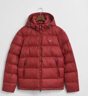 Gant Steppjacke ACTIVE CLOUD JACKET regular fit, abnehmbare Kapuze, 2-Wege-Reißverschluss