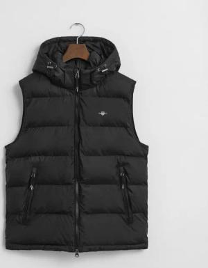 Gant Steppweste ACTIVE CLOUD mit abnehmbarer Kapuze regular fit, 2-Wege-Reißverschluss