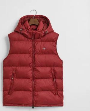 Gant Steppweste ACTIVE CLOUD mit abnehmbarer Kapuze regular fit, 2-Wege-Reißverschluss