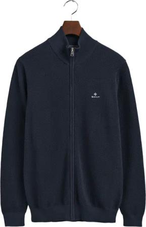 Gant - Strickjacke Mit Reißverschluss für Herren (Marine)
