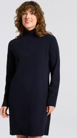 Gant Strickkleid "SUPERFINE LAMBSWOOL KNIT" Winterkleid, relaxed fit, Rollkragen, aus reiner Wolle