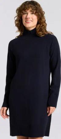 Gant Strickkleid SUPERFINE LAMBSWOOL KNIT Winterkleid, relaxed fit, Rollkragen, aus reiner Wolle