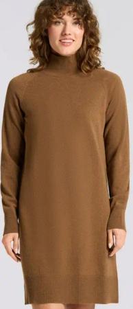 Gant Strickkleid SUPERFINE LAMBSWOOL KNIT Winterkleid, relaxed fit, Rollkragen, aus reiner Wolle