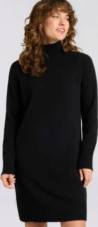 Gant Strickkleid SUPERFINE LAMBSWOOL KNIT Winterkleid, relaxed fit, Rollkragen, aus reiner Wolle