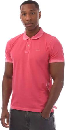 Gant - "Sunfaded Rugger" Poloshirt für Herren (Pink)