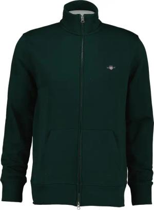 Gant Sweatjacke "REG SHIELD FULL ZIP SWEAT" mit Logostickerei auf der Brust