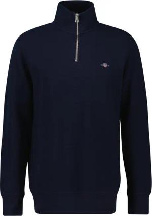 Gant - Sweatshirt für Herren, mit halbem Reißverschluss (Blau)