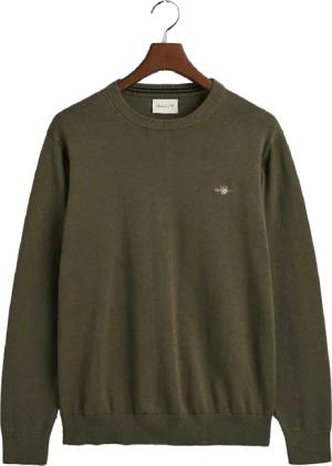 Gant - Sweatshirt für Herren, Rundhalsausschnitt (Grün)