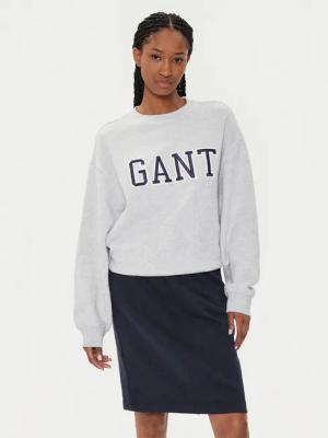 Gant Sweatshirt Logo 4200840 Grau Relaxed Fit