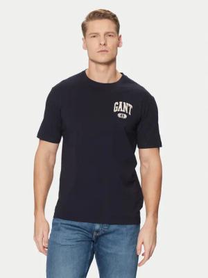 Gant T-Shirt 2003292 Dunkelblau Regular Fit
