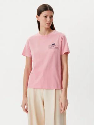Gant T-Shirt Archive 4200277 Rosa Regular Fit